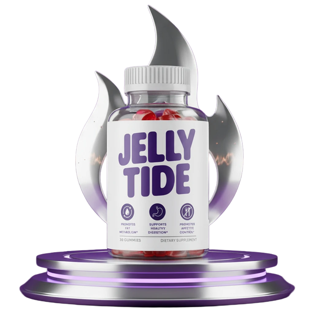 JellyTide supplement bottle — official product